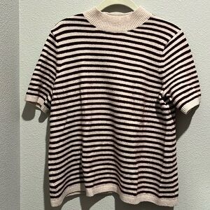 Loft stripped sweater (stripes are wine colored).